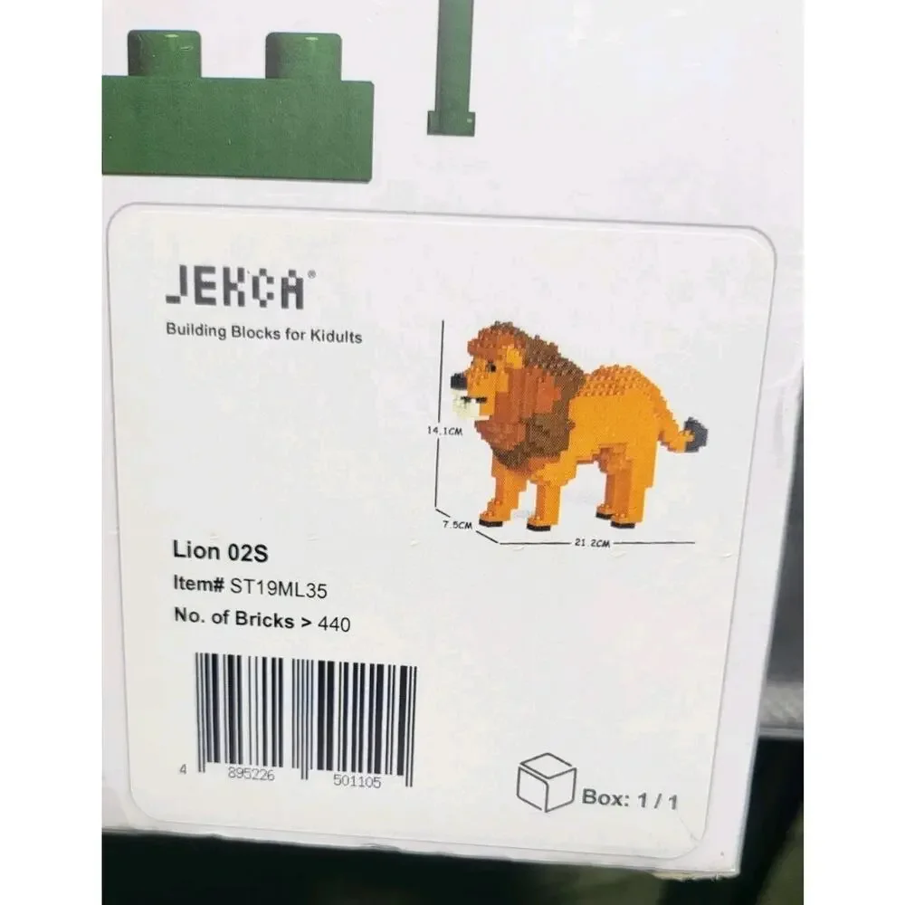 JEKCA Lion 02S Building Blocks 440+ Pieces ST19ML35